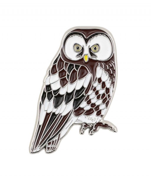 Enamel Pin Boreal Owl